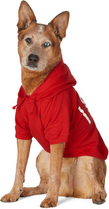 DSQUARED2 Red Poldo Dog Couture Edition Icon Ottawa Hoodie