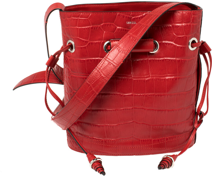 Lancel Red Handbags | ShopStyle