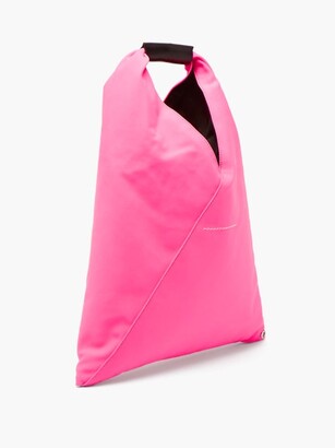 MM6 MAISON MARGIELA Japanese Small Padded Canvas Shoulder Bag - Pink