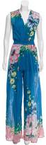 Thumbnail for your product : Sass & Bide Printed Wide-Leg Jumpsuit w/ Tags