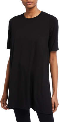 Eileen Fisher Plus Size 1/2-Sleeve Round-Neck Tunic