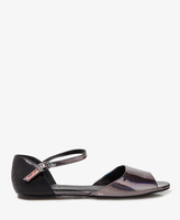 Thumbnail for your product : Forever 21 Colorblocked Hologram Sandals