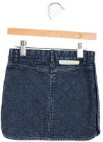 Thumbnail for your product : Stella McCartney Girls' Quilted Denim Skirt