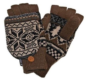 Muk Luks Men's Traditional Nordic Flip Glove