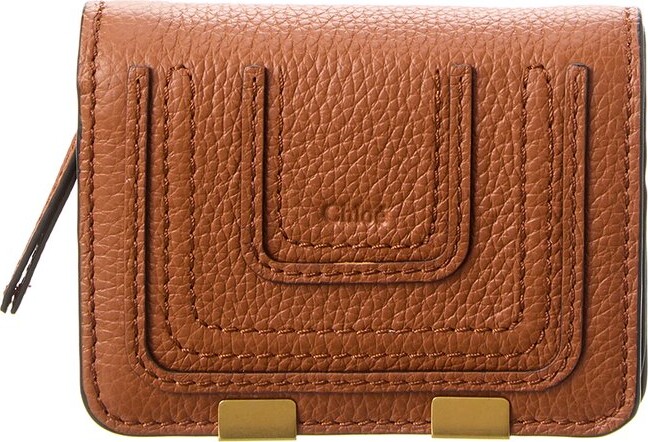 Chloé Marcie Small Leather Wallet - ShopStyle