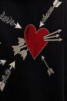 Thumbnail for your product : RED Valentino Embroidered Wool-blend Felt Coat