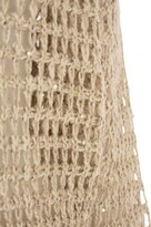Thumbnail for your product : Brunello Cucinelli Dazzling Rustic Net Sweater In Linen And Silk