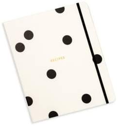 Kate Spade Deco Dot Recipe Book