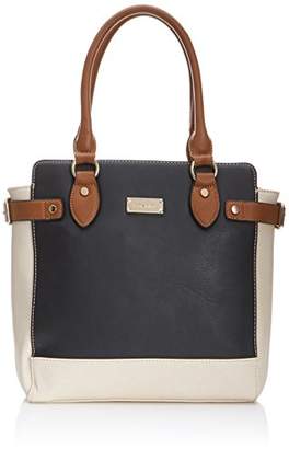 Henley Womens Evie Tote Black/Crm