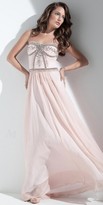 Thumbnail for your product : Mignon Jeweled bodice prom dress