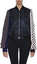 Thumbnail for your product : J.W.Anderson Bomber With Cable Knit Sleeves