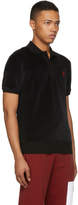 Thumbnail for your product : Givenchy Black Velvet 4G Polo
