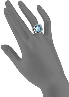 David Yurman Albion Ring with Diamonds in Sterling Silver