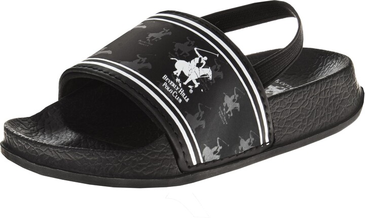 Beverly Hills Boys Slides Comfortable Non-Slip Sandals (Toddler-Big Kid)