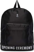 Thumbnail for your product : Opening Ceremony Black Logo Backpack