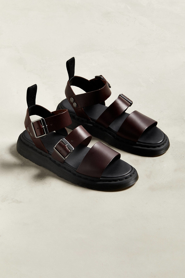 gryphon leather sandals