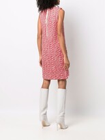 Thumbnail for your product : Odeeh Kleid Aus tweed midi dress