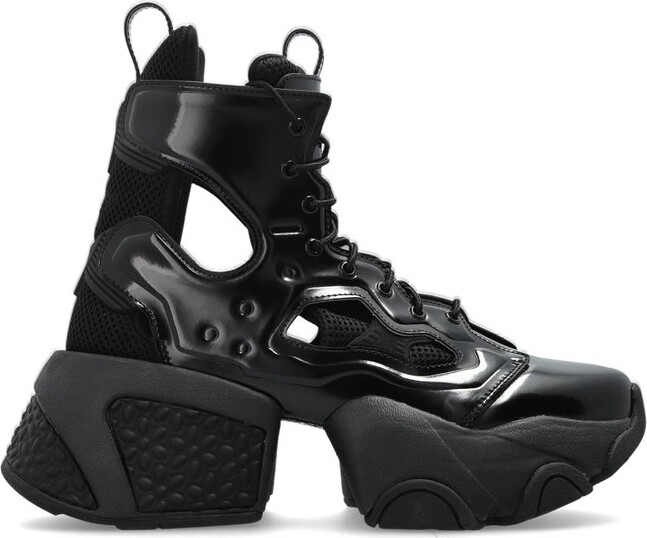 Comme des Garcons X Reebok Lace-Up Sneakers