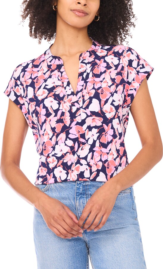 Vince Camuto Floral Top
