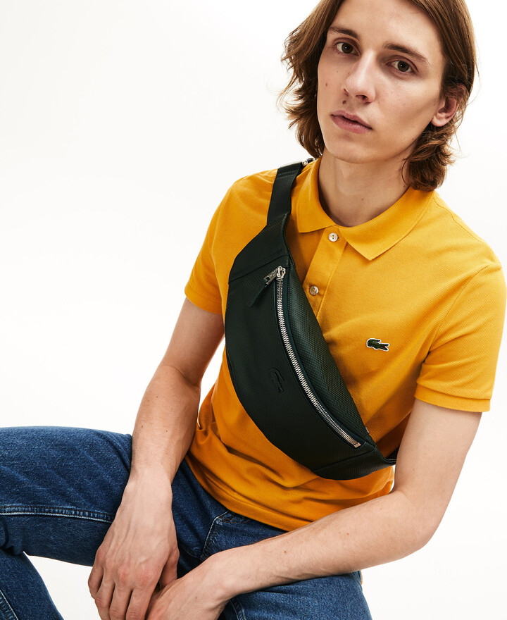 Lacoste Men's Chantaco Soft Leather Bum Bag Size One size ShopStyle