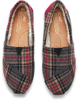 Thumbnail for your product : Toms Pink Plaid Women's Classics