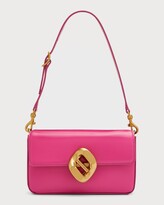 Thumbnail for your product : Rebecca Minkoff Small Oversize Ring Leather Shoulder Bag