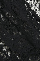 Thumbnail for your product : LoveShackFancy Janice Gathered Crocheted Cotton-lace Kimono