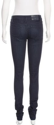 Tory Burch Mid-Rise Skinny Jeans