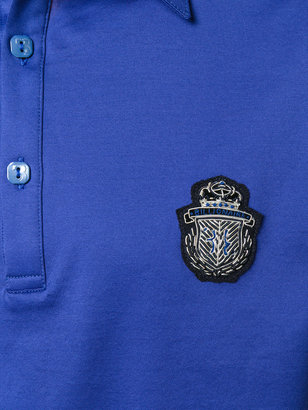 Billionaire embroidered logo polo shirt