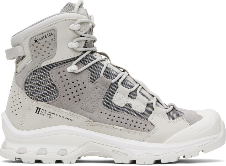 [11 by BBS×SALOMON] BOOT 2 GTX GREY US7 11 By BBS Salomon BOOT2 GTX Dirty Grey Hiking Boots