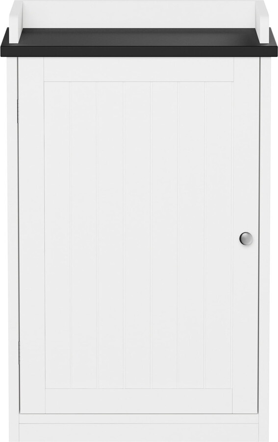 Lavish Home 29-Inch Bathroom Floor Cabinet, White