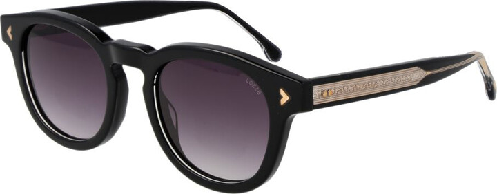 Lozza Black Cellulose Acetate Women's Sunglasses