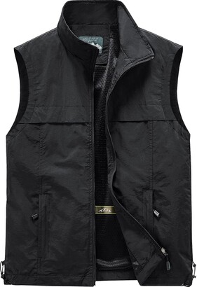Life Jacket Men's Hiking Vest Gilet Outdoor Lightweight