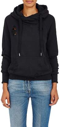 NSF Women's Distressed Cotton Terry Hoodie