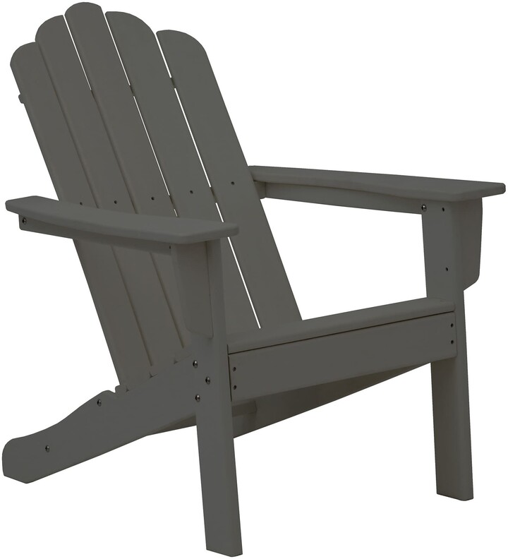 AWZTOO Adirondack Chair HDPE Patio Chairs Weather Resistant Outdoor
