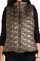 Thumbnail for your product : Marc by Marc Jacobs Logan Reversible Faux Fur Puffer Vest