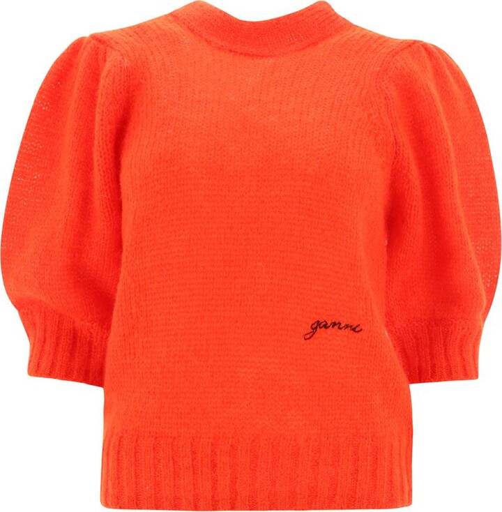 Ganni Open-back sweater - ShopStyle