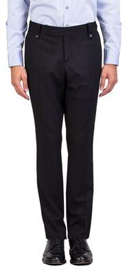 Christian Dior Men's Slim Fit Dress Trousers Pants Black