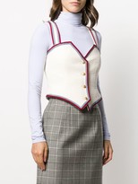 Thumbnail for your product : Gucci Tweed Bustier Top