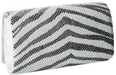 Thumbnail for your product : Jessica McClintock Zebra Frame Clutch