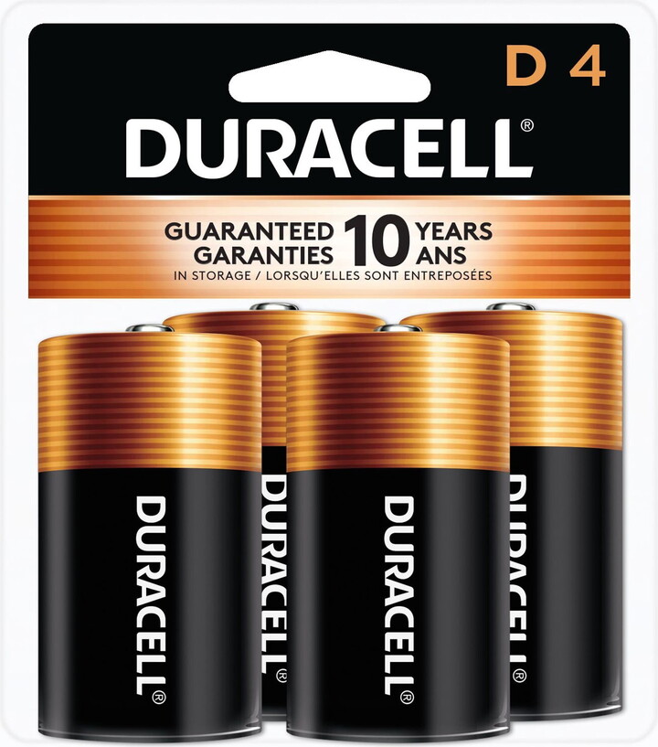 Duracell Coppertop Alkaline D - For Toy, , Flashlight, Calculator, Clock, Radio - D - 48 / Carton