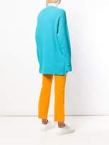 Thumbnail for your product : Blugirl oversized ribbed knit cardigan