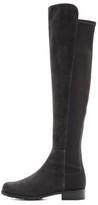 Thumbnail for your product : Stuart Weitzman 5050 Suede Stretch Boots