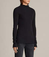 Thumbnail for your product : AllSaints Eli Frill Top