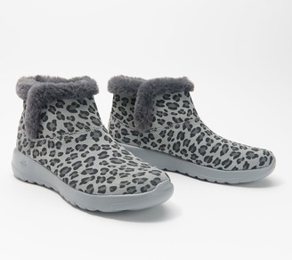 skechers leopard boots