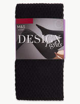 Thumbnail for your product : M&S Collection Waffle Heavyweight Opaque Tights