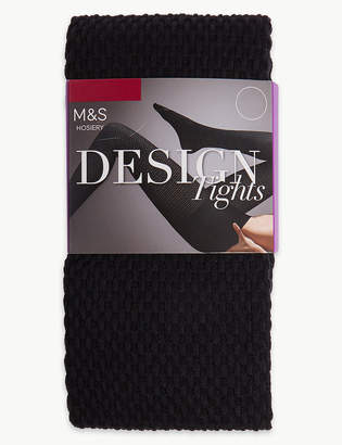 M&S Collection Waffle Heavyweight Opaque Tights