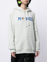 Thumbnail for your product : Fiorucci Angels embroidered-logo hoodie