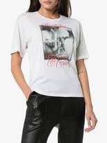 Thumbnail for your product : Adaptation printed hands graphic cotton and cashmere blend T-shirt