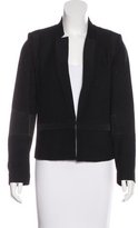 Thumbnail for your product : Sandro Notch-Lapel Textured Blazer
